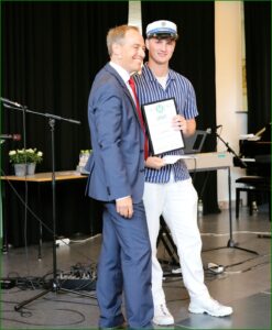 Legat til gymnasieelev fra Lolland Håndværker Og Industriforening.