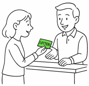 Varelotteriet er også til stede i vort område.